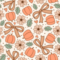 Pretty Little Pumpkin Book Sleeve