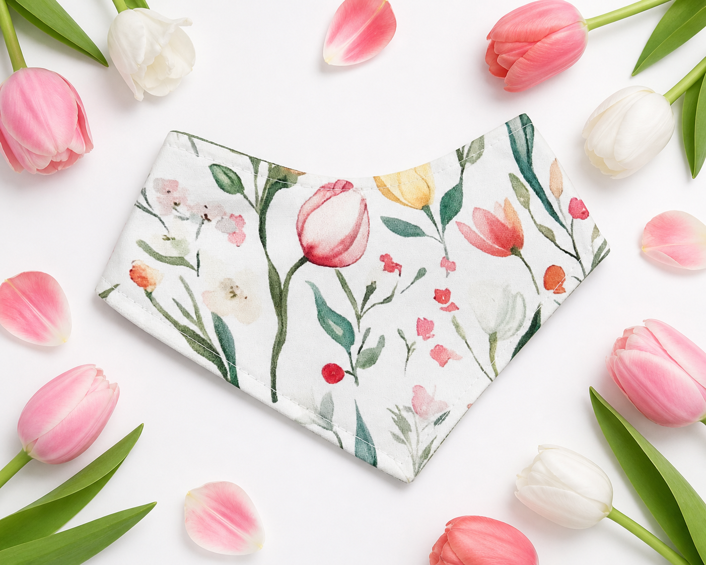 Stop & smell the tulips Bandana