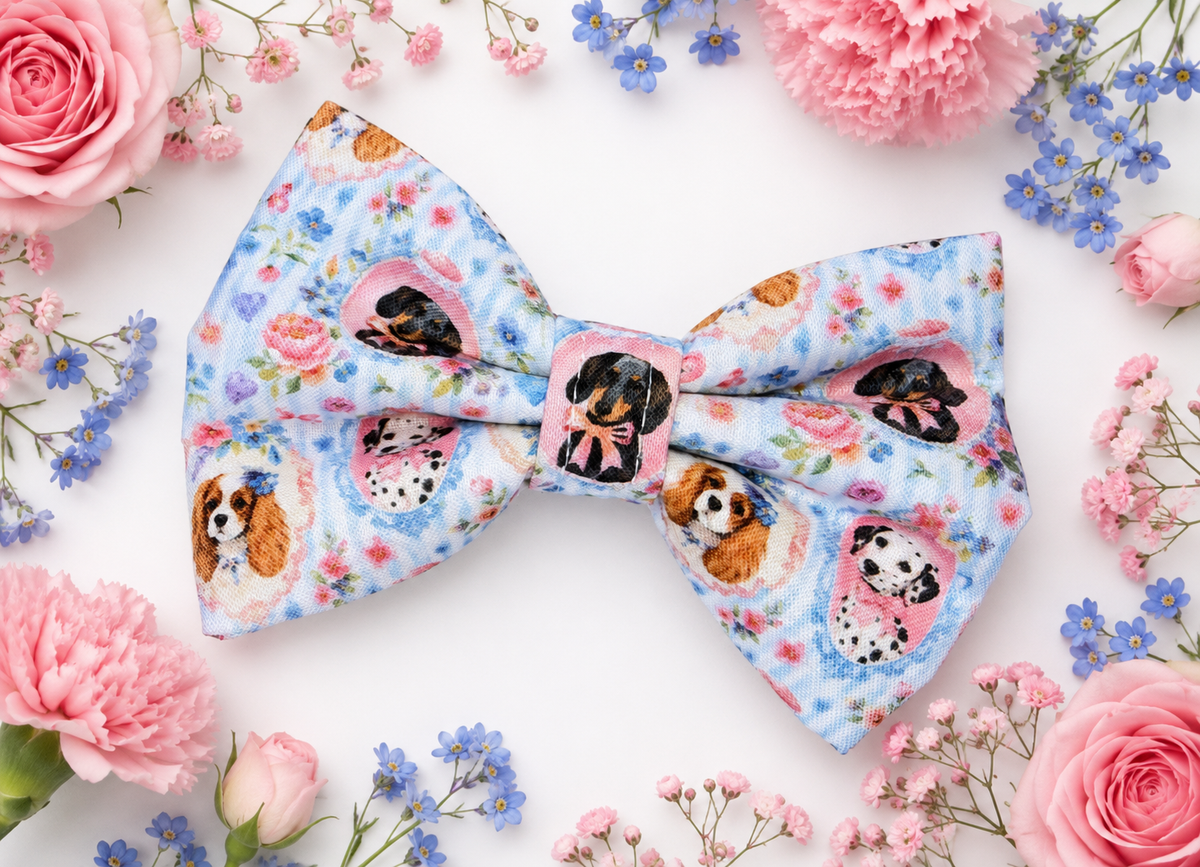 Paws & Petals Bow Tie