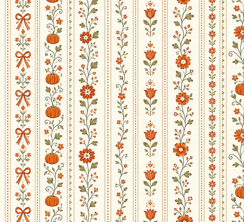 Autumn Folk Floral Bandana