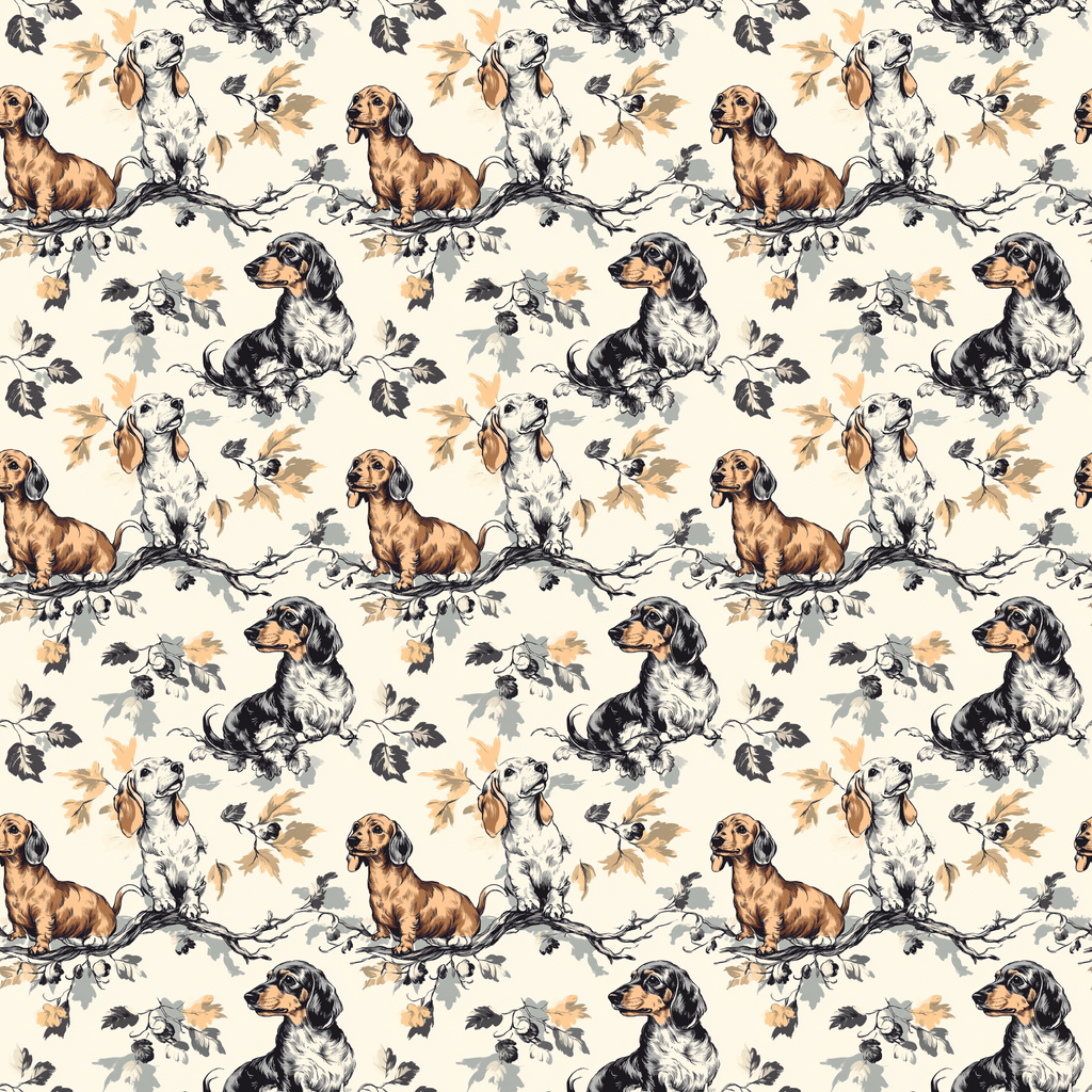 Dashing Dachshund Bandana