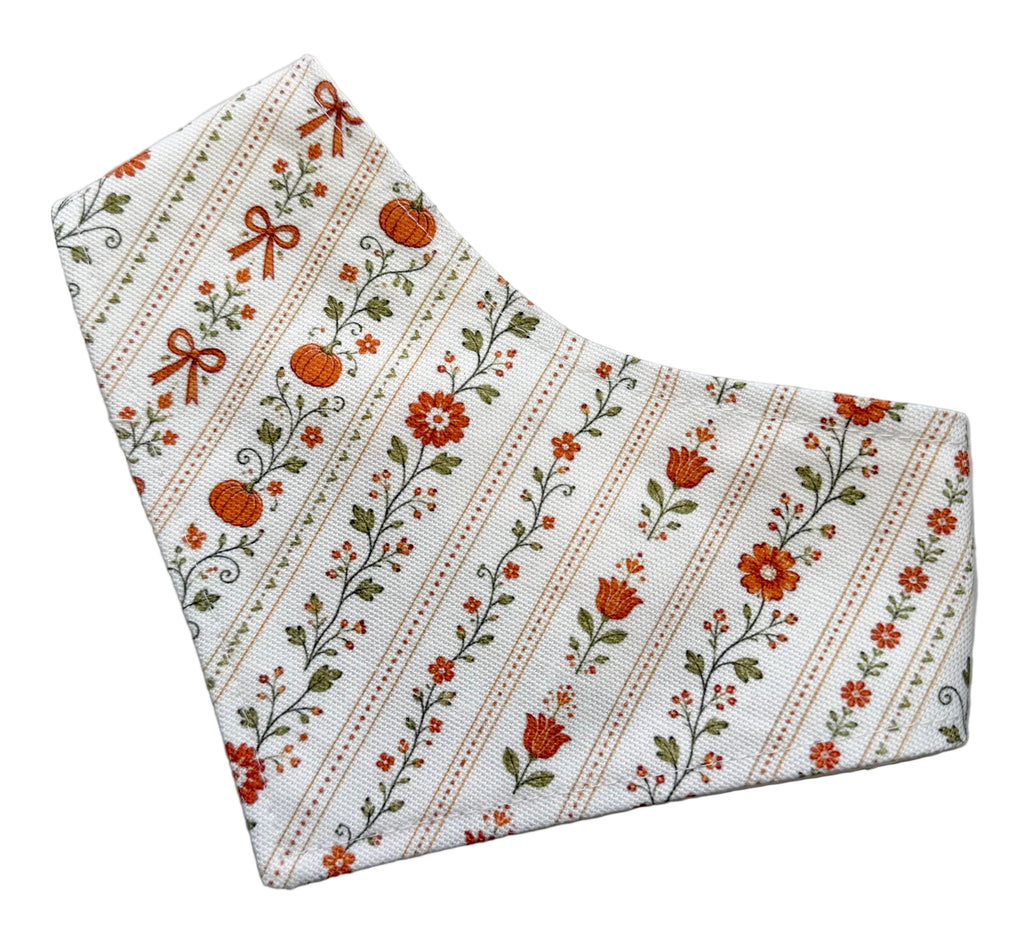 Autumn Folk Floral Bandana