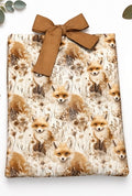 Floral Fox Book Sleeve