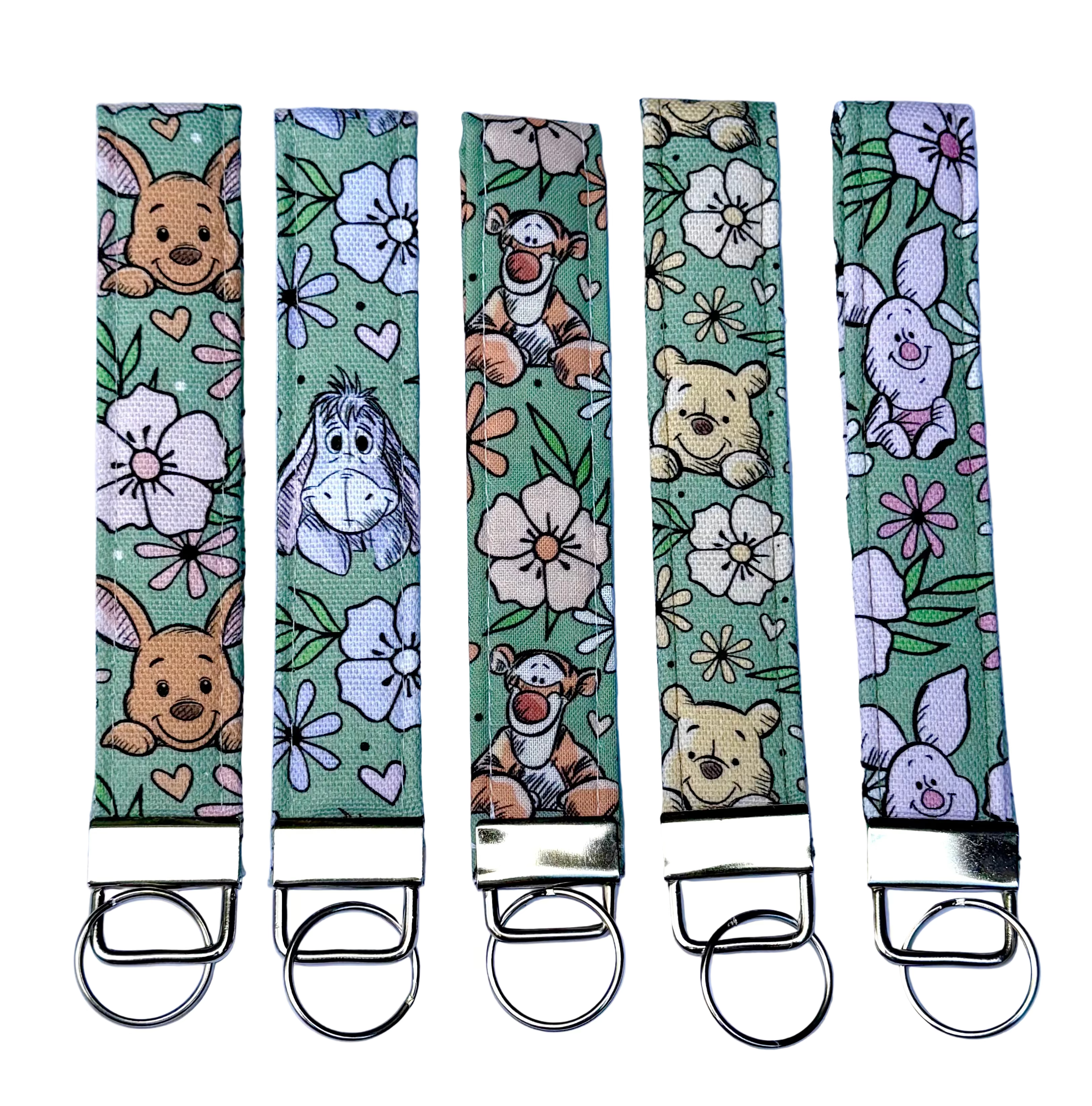 100 Aker Woof  Wristlet Key Chain