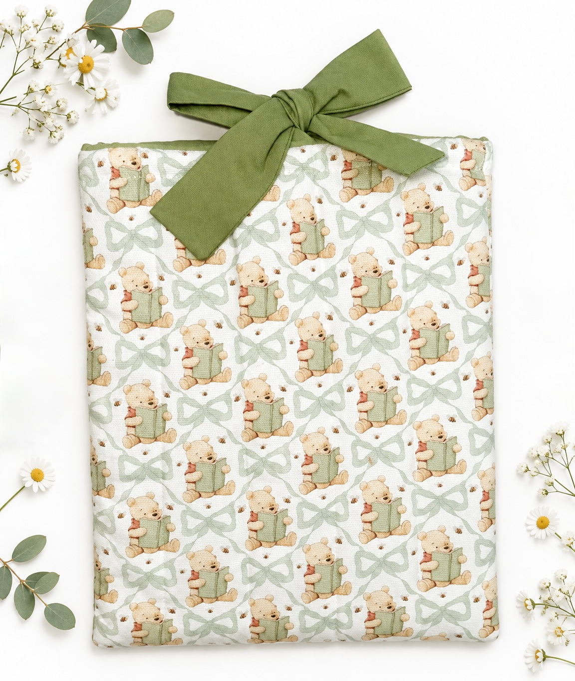 Bookish Pooh Book Sleeve