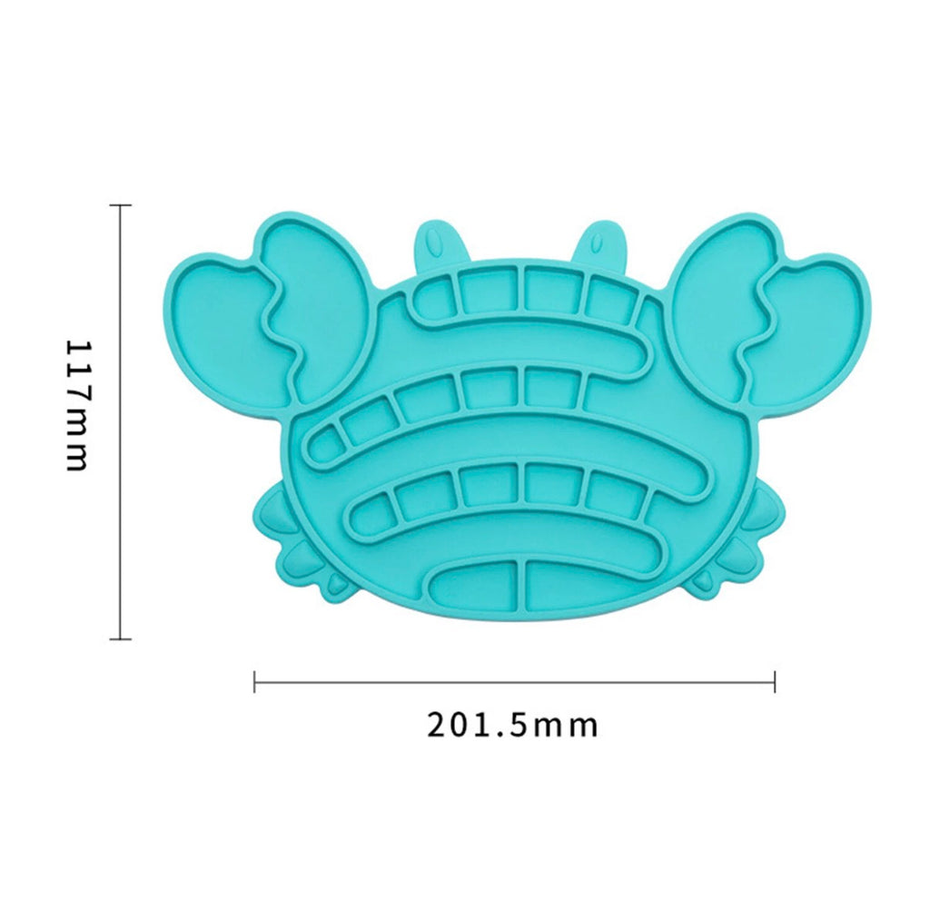 Coastal Crab Silicone Dog Lick Mat