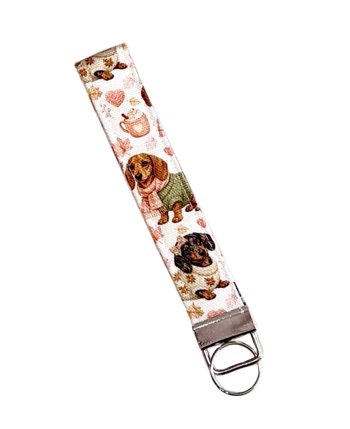 Pupkin Spice Wristlet Key Chain