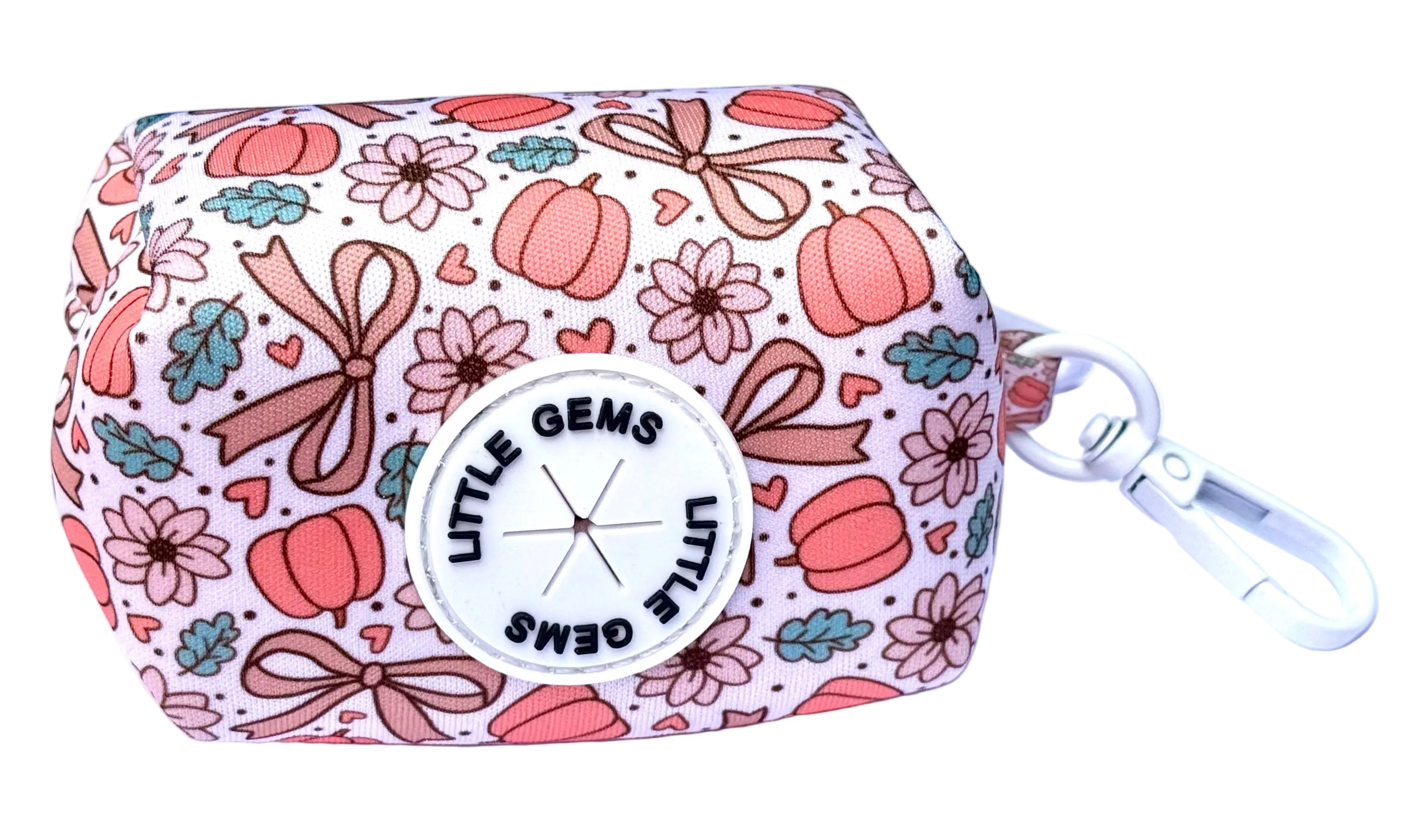 Pretty Little Pumpkin Poo Bag Holder