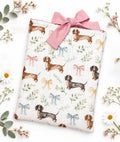 Dainty Dachshund Book Sleeve