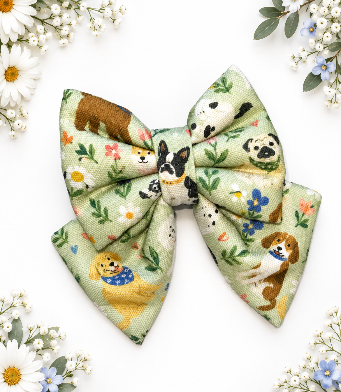 Puppy pals Bouffant Bow Tie