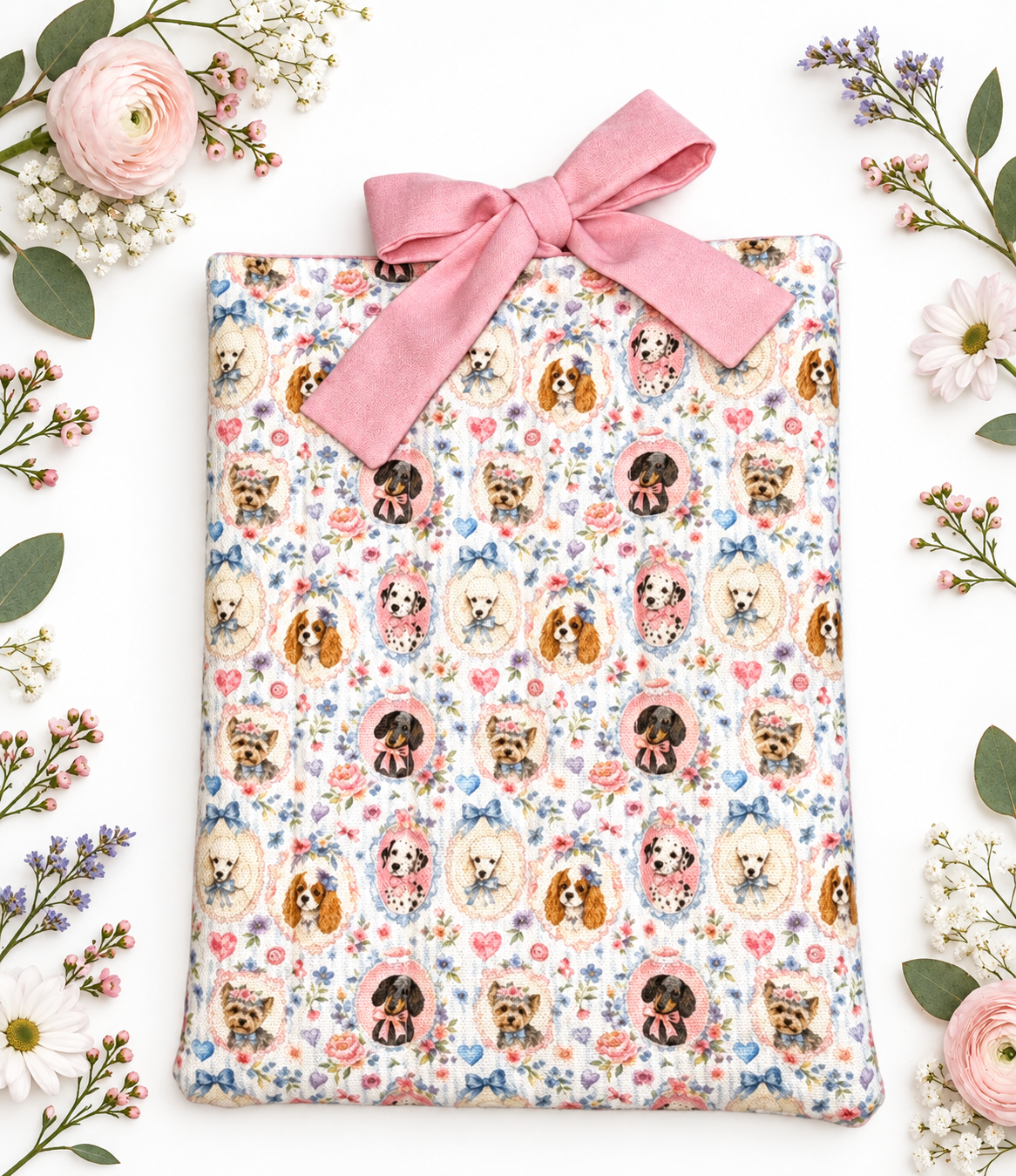 Paws & Petals Book Sleeve