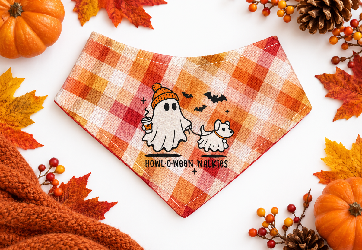 Howloween Walkies Bandana