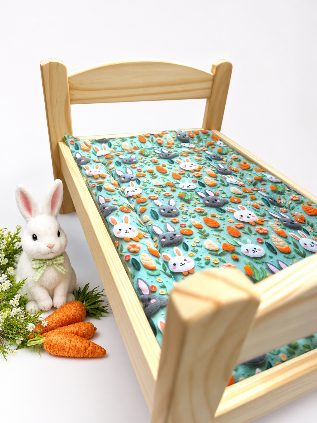 Patchwork Bunny Bedding