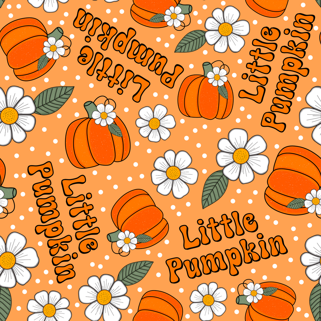 Little Pumpkin Bouffant Bow Tie